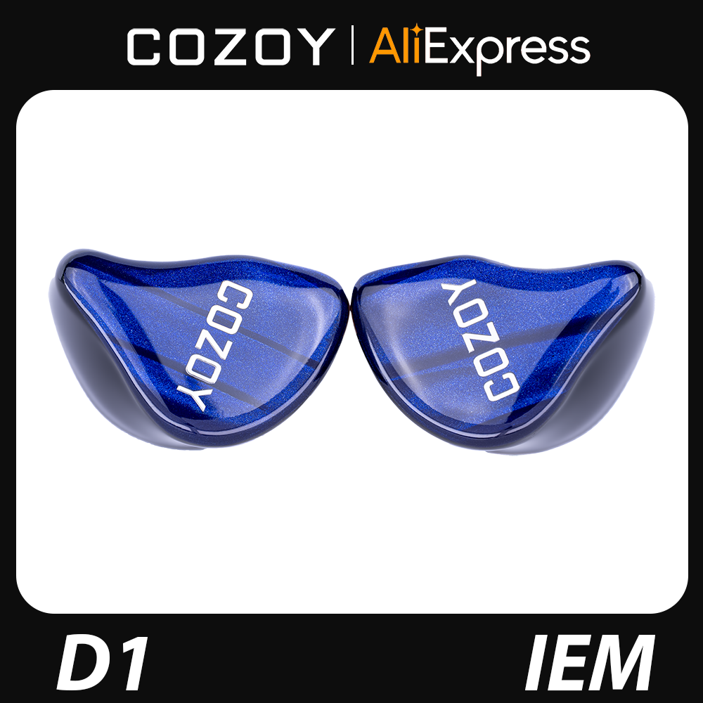 Planar Magnetic Iem Earphones - COZOY D1 IEM HIFI 10mm Grafen